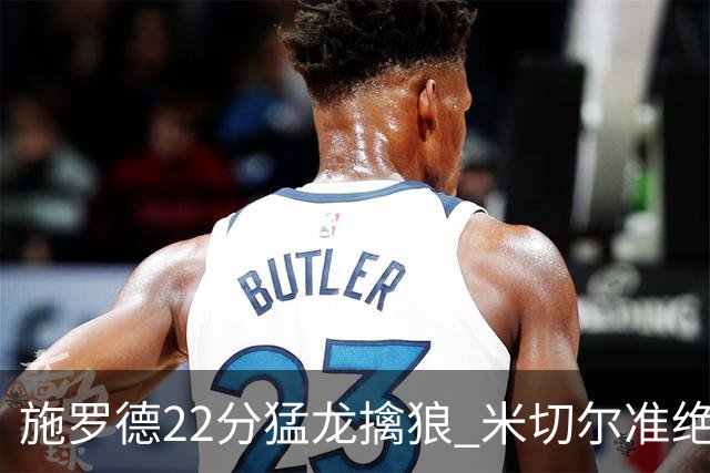 施罗德22分猛龙擒狼 米切尔准绝杀骑士胜篮网